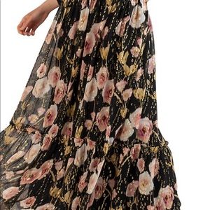 Shoshanna | Dresses | Shoshanna Brie Floral Maxi Dress | Poshmark